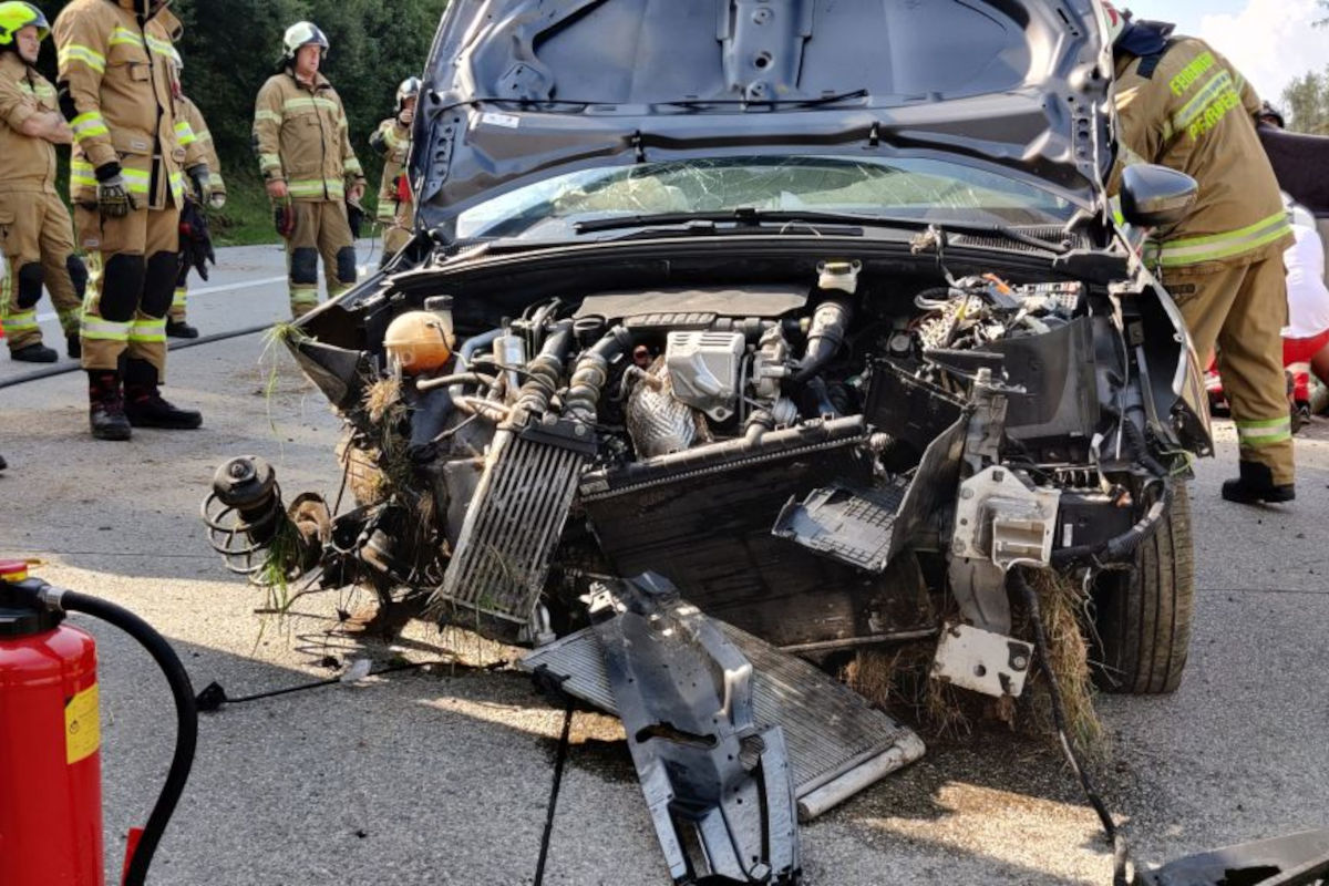 A10 Pfarrwerfen S – Schwerer Unfall mit vier Verletzten