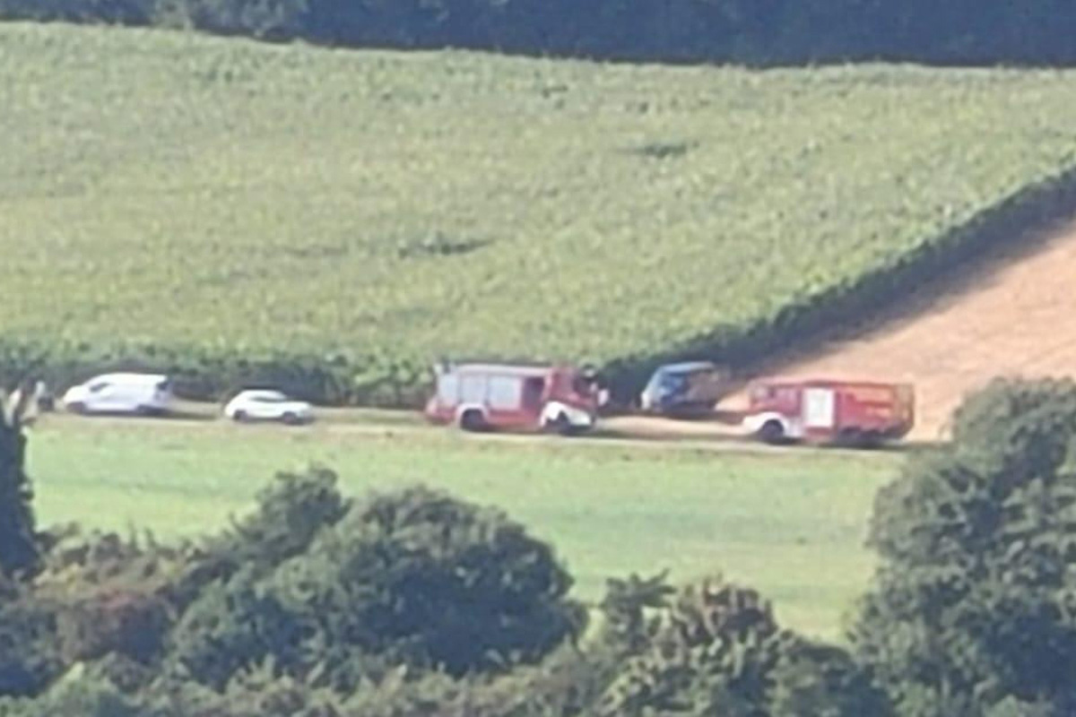 Ense NW – Weltkriegs-Granate bei Feldsuche gefunden und gesprengt