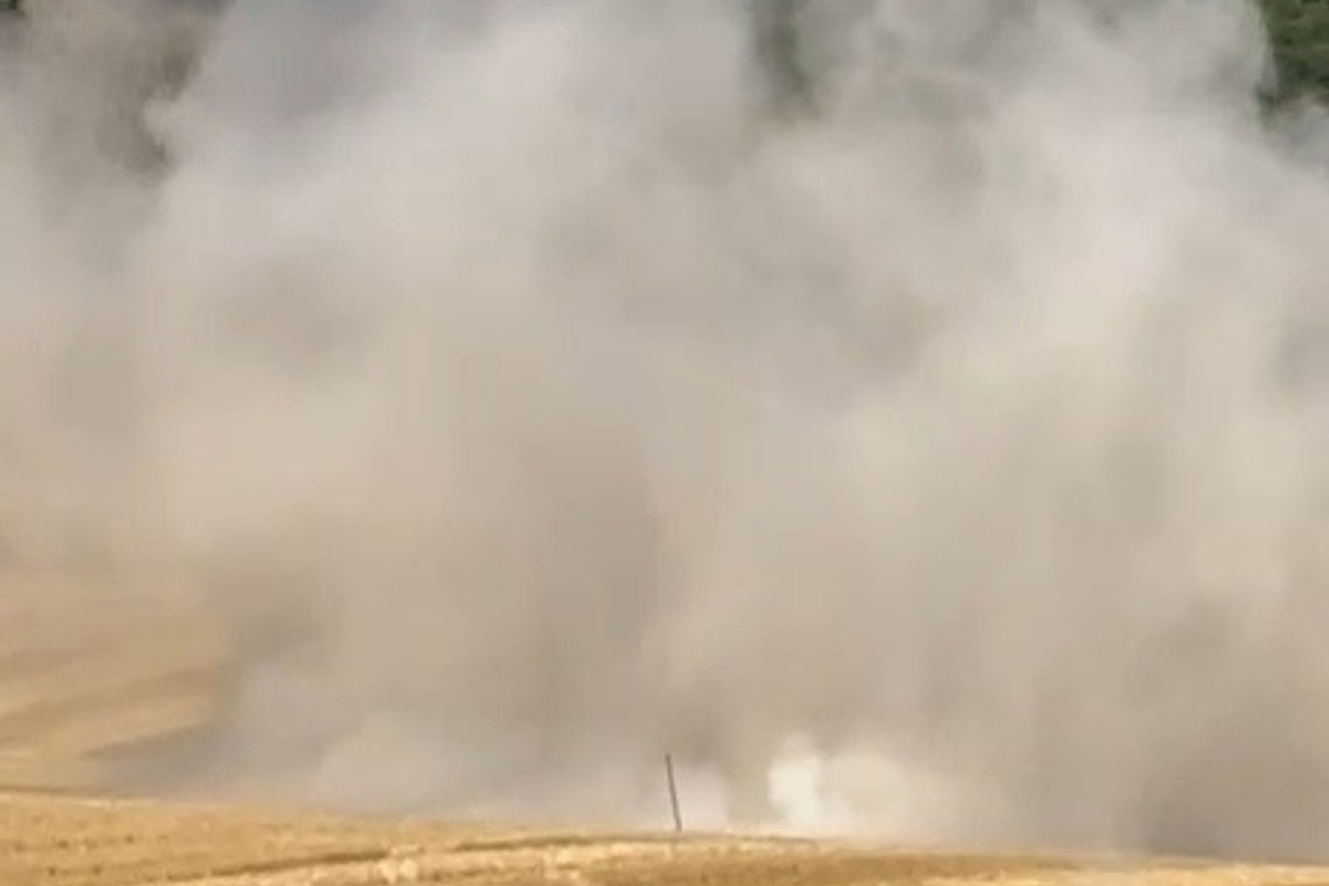 Ense NW – Weltkriegs-Granate bei Feldsuche gefunden und gesprengt