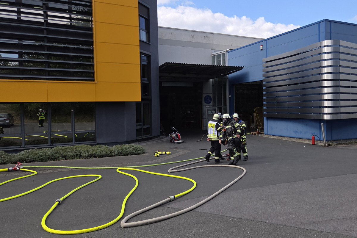 Arnsberg NW – Brand in Gewerbebetrieb