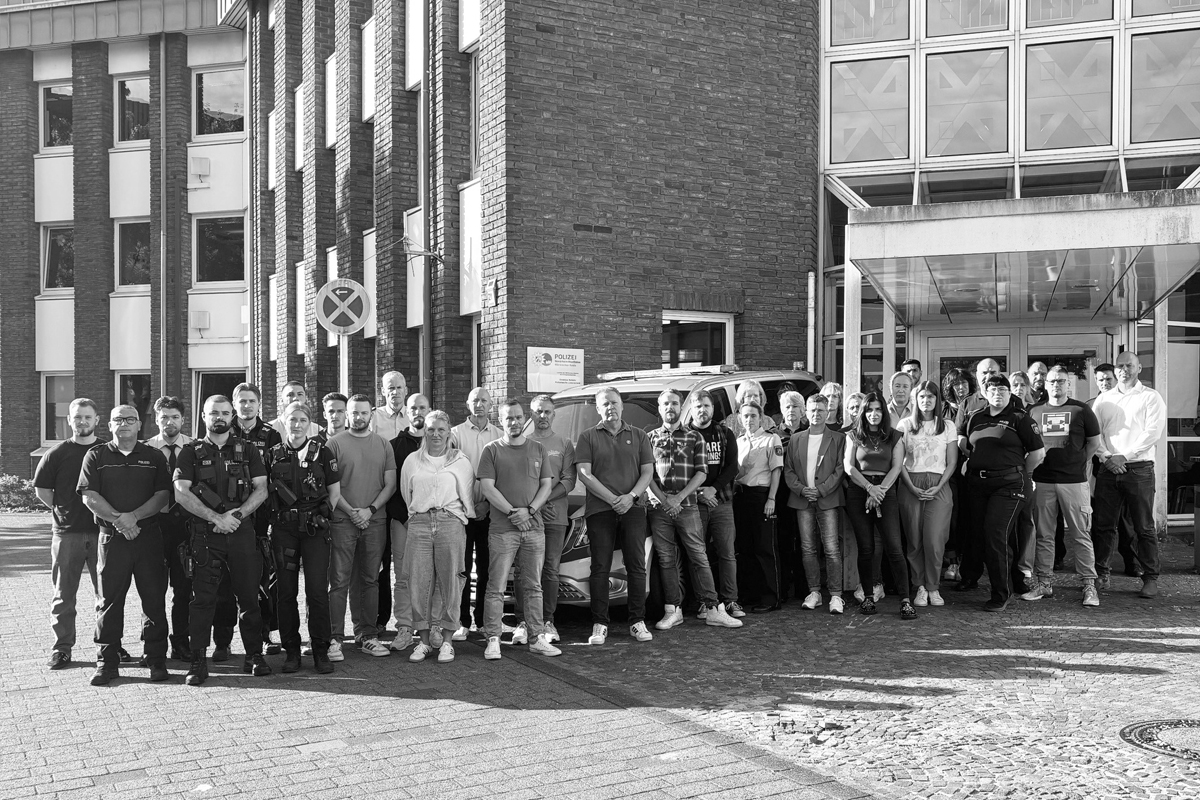 Deutschland – Bundesweites Gedenken an getötetem Polizisten mit Schweigeminute