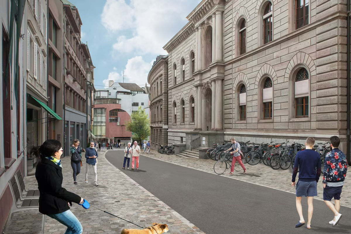 Basel – Sanierung und Umgestaltung der Bäumleingasse im September