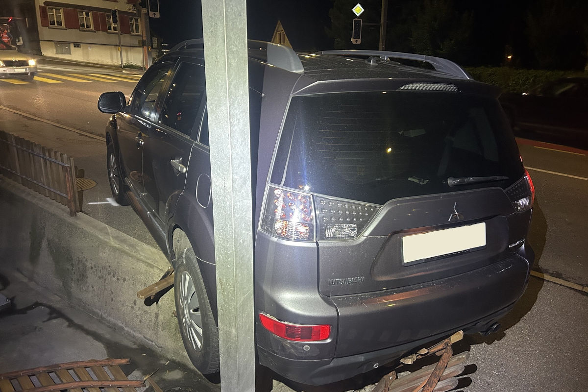 Herisau AR – Lenker missachtet Vortritt und verursacht Unfall