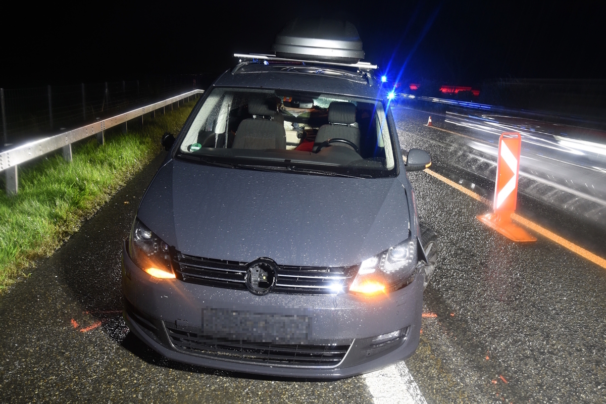 A13 Maienfeld GR – Überholmanöver führt zu Unfall