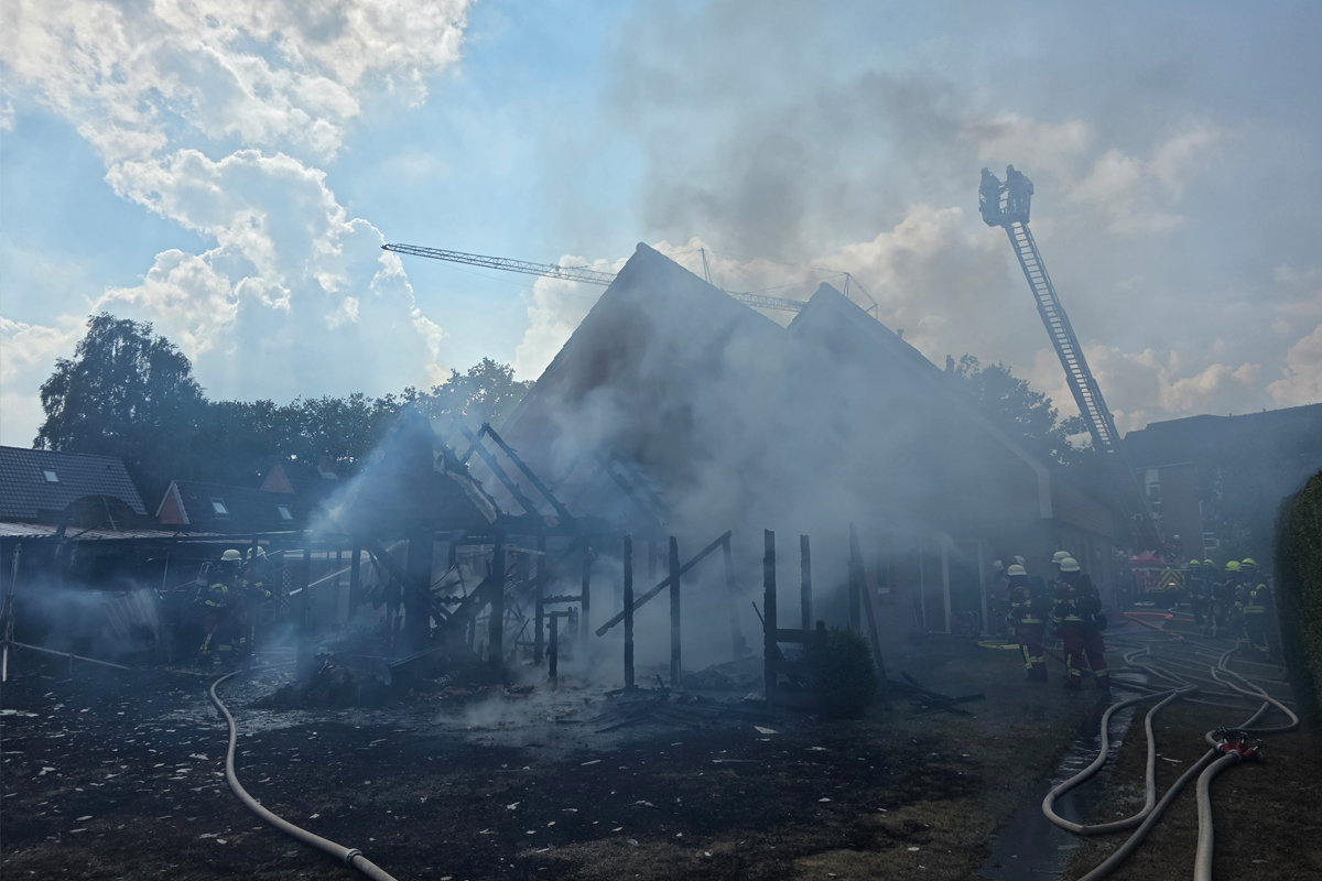 Bad Segeberg SH – Zwei Katzen bei Brand von Haus gerettet