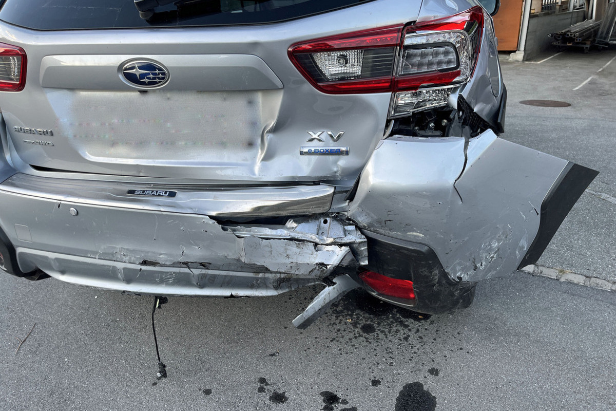 Altwis LU – Alkoholisierter Lenker verursacht Auffahrunfall