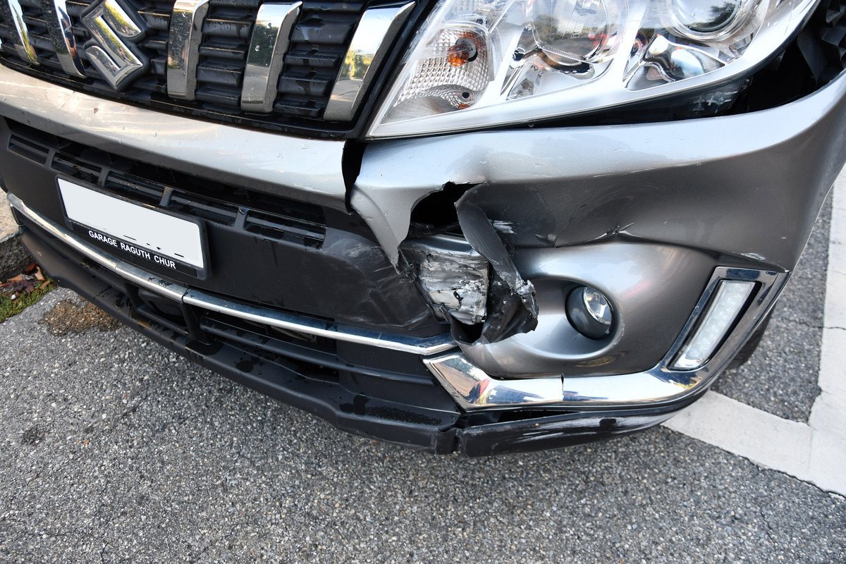 Chur GR – Unfall an einer Kreuzung