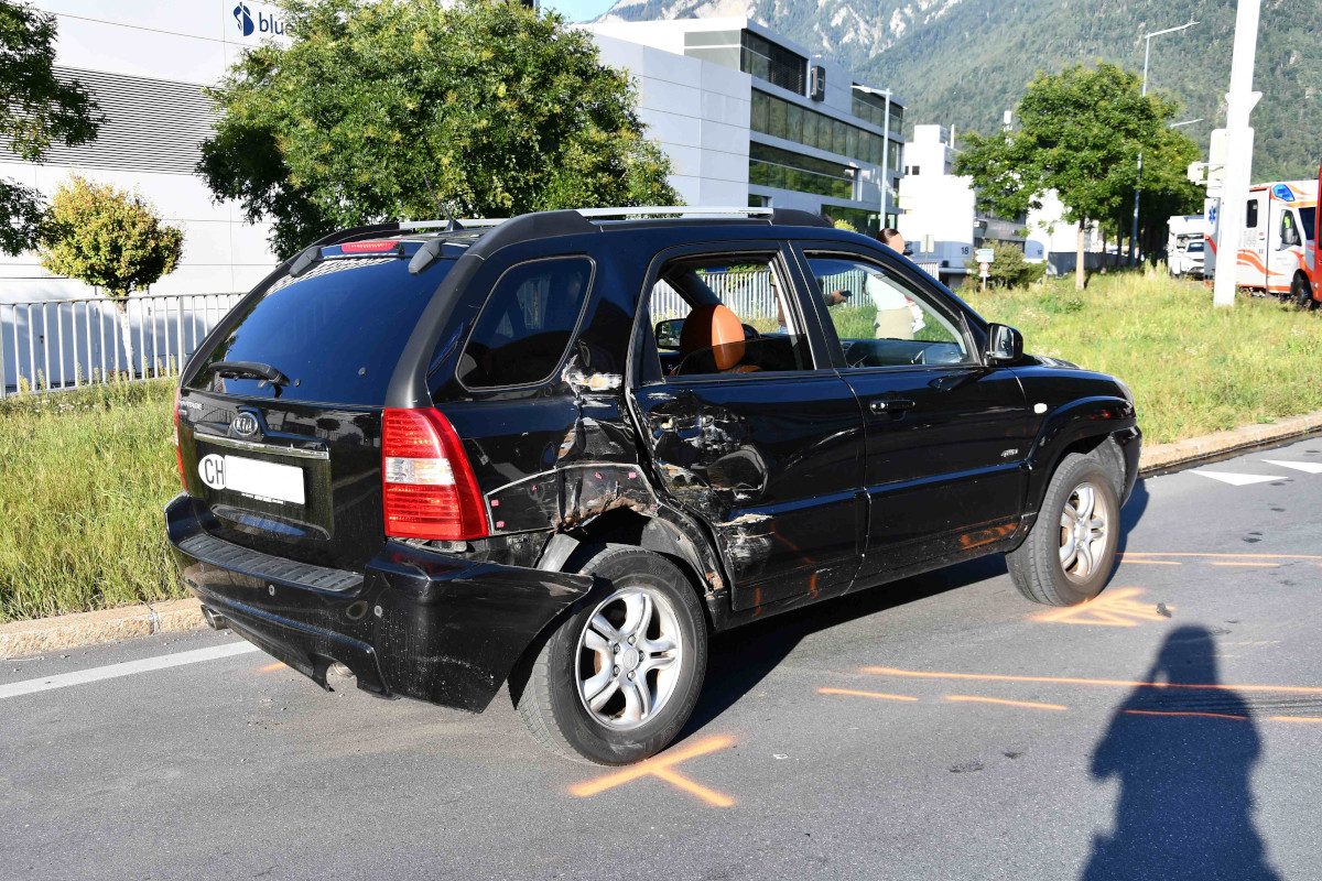 Chur GR – Zwei Verletzte nach Unfall mit Linienbus