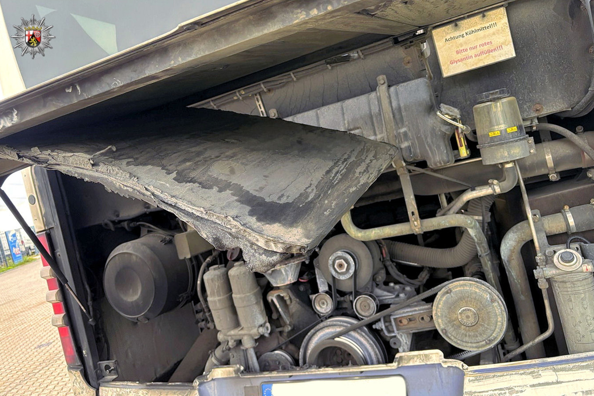 Kaiserslautern RP – Schulbus wegen gravierender Mängel aus dem Verkehr gezogen