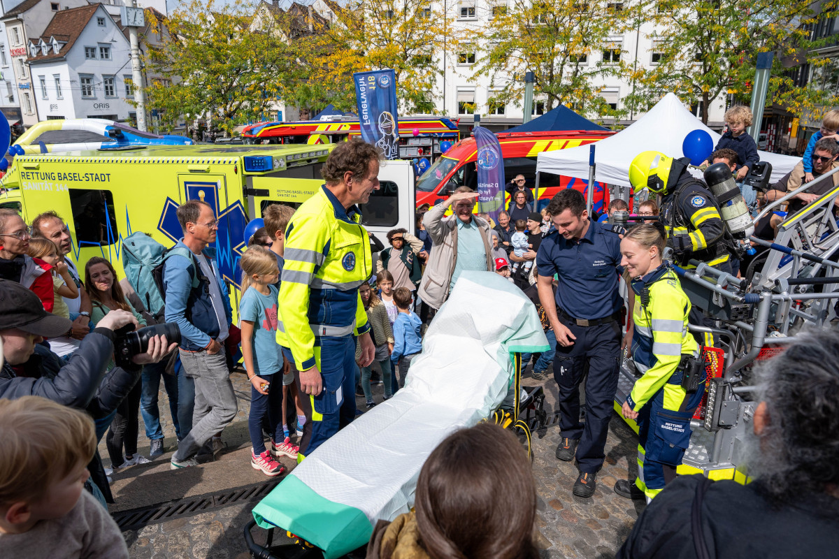 Blaulichttag 2025 in Basel – Blaulichtorganisationen begeistern Tausende