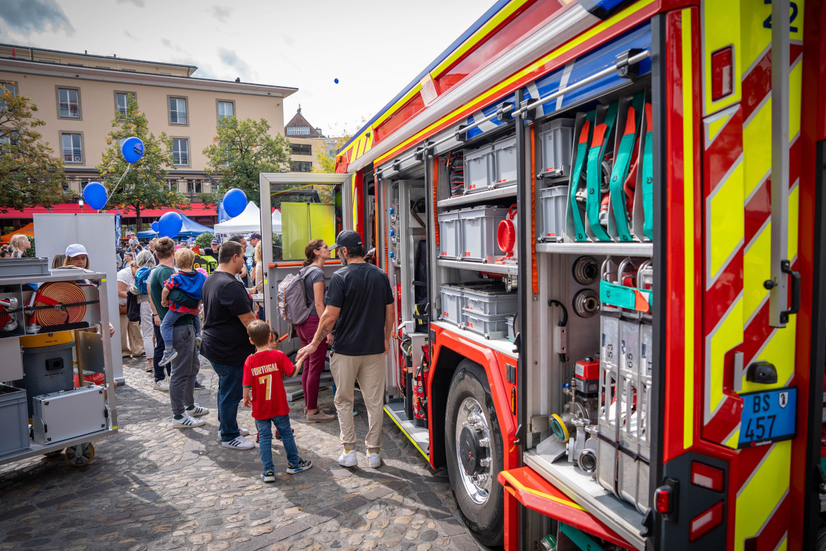 Blaulichttag 2025 in Basel – Blaulichtorganisationen begeistern Tausende