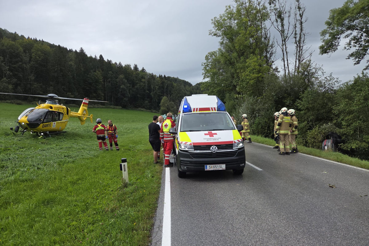 Plainfeld S – Zwei Verletzte bei Verkehrsunfall