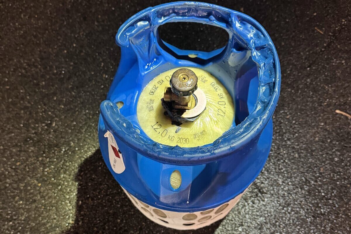 St.Gallen – Gasgrill in Brand geraten