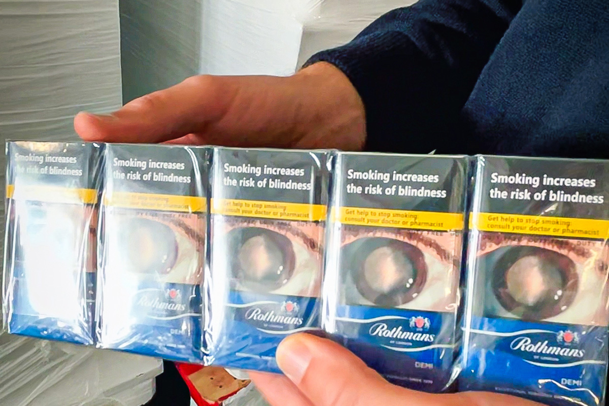 Bremen HB – Zoll stellt 5,6 Millionen unversteuerte Zigaretten sicher