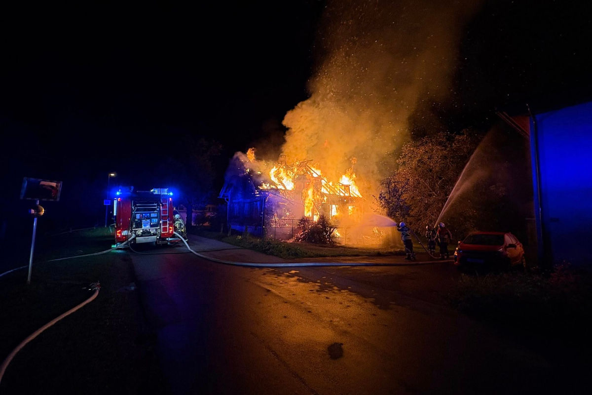 Gaißau V – Brand eines Wohnhauses