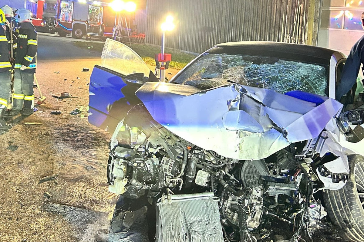 St.Roman bei Schärding OÖ – Jugendlicher ohne Führerschein verursacht Unfall 