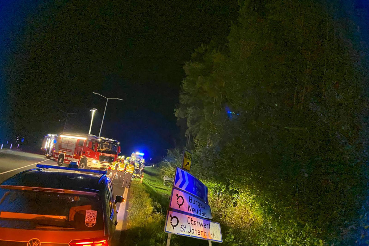 Sankt Johann in der Haide ST – Auto überschlägt sich