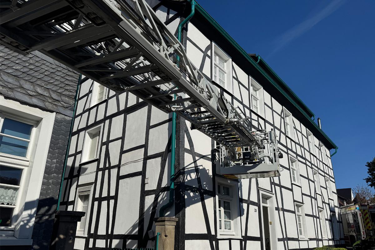 Herdecke NW – Rauchmelder verhindert größeren Brand in Fachwerkhaus