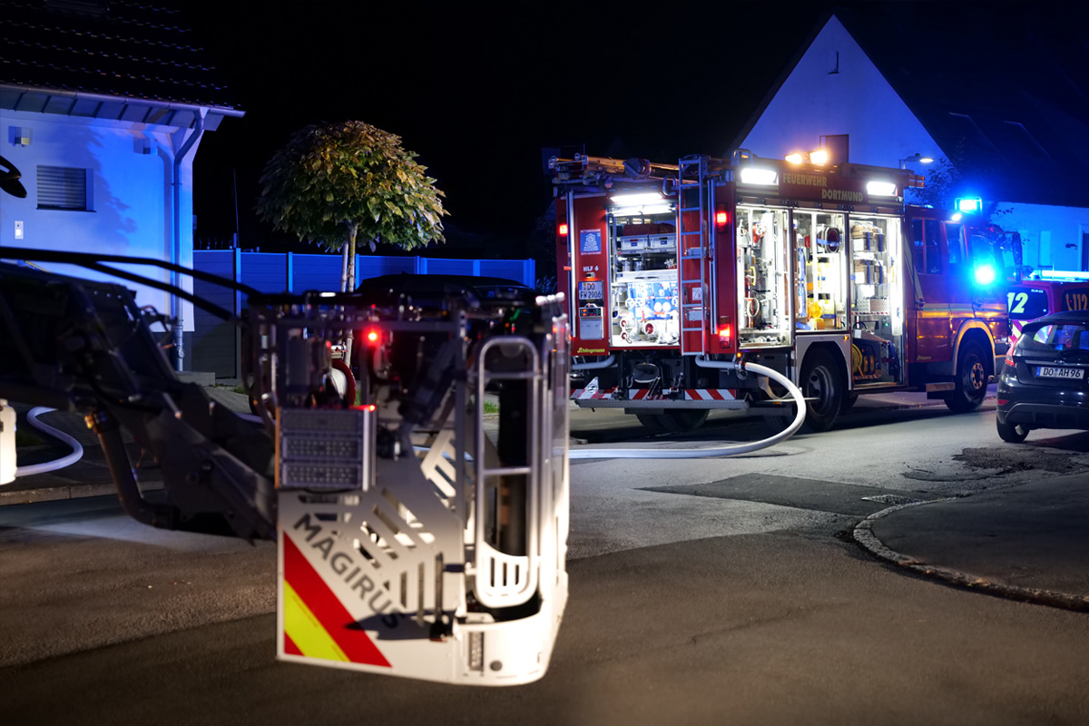 Dortmund NW – Zwei Personen bei Wohnungsbrand gerettet