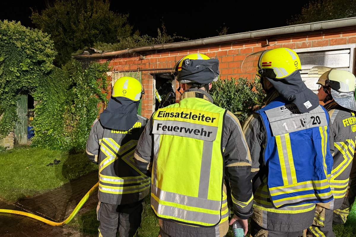 Hünxe NW – Brand in Pferdestall