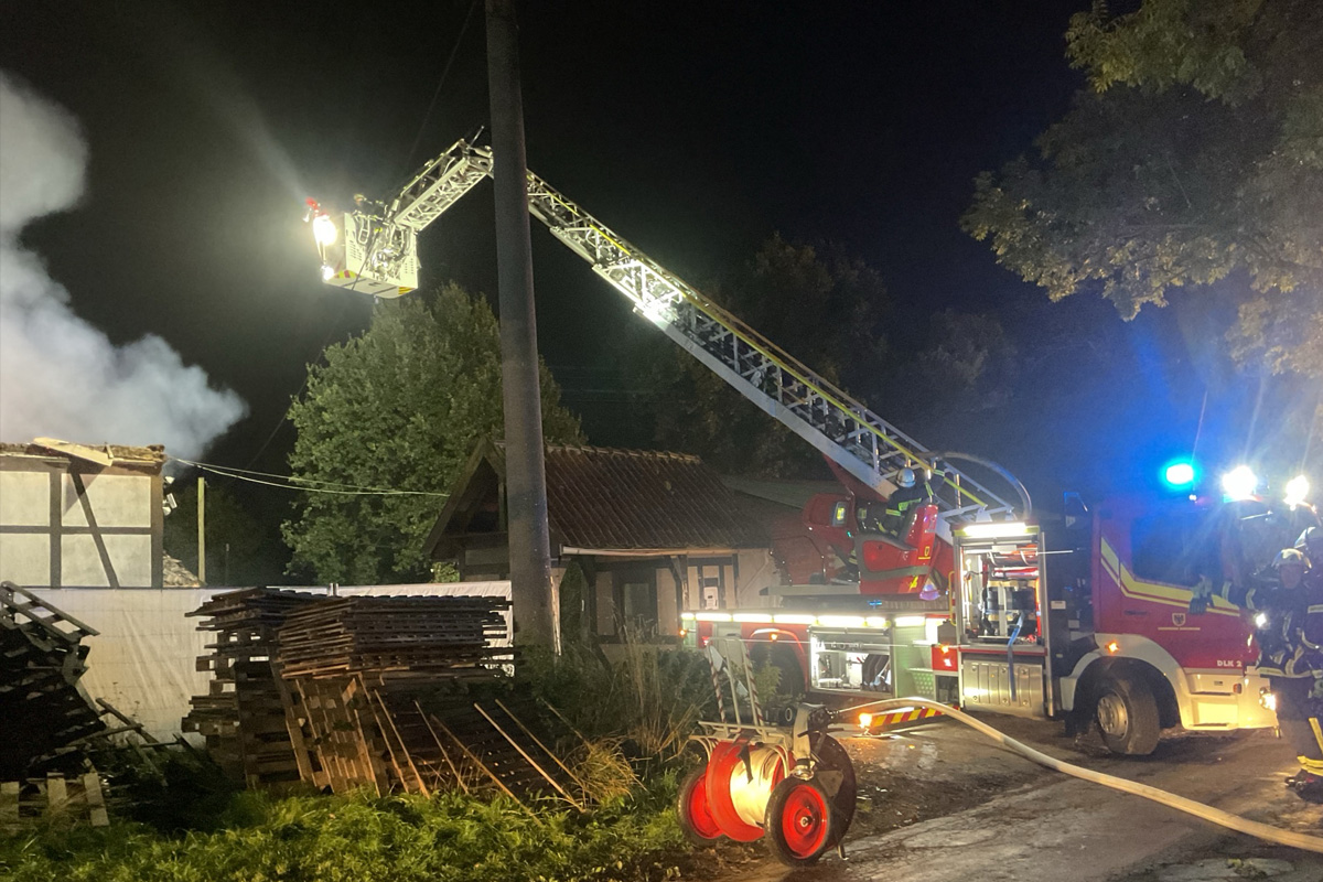 Dortmund NW – Erneuter Ausbruch des Brandes auf Bauernhof