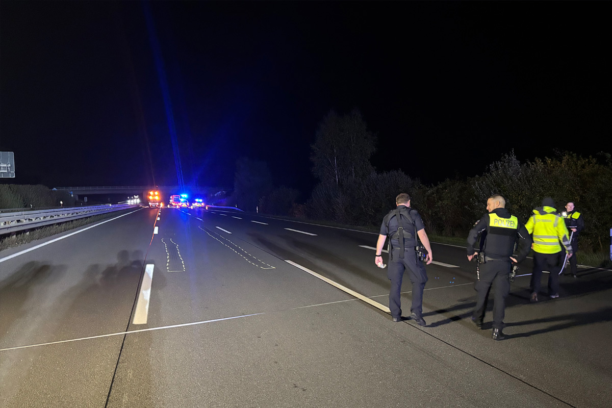 A1 Tiste NI – Zeugenaufruf nach tödlichem Unfall – Verursacher flüchtet