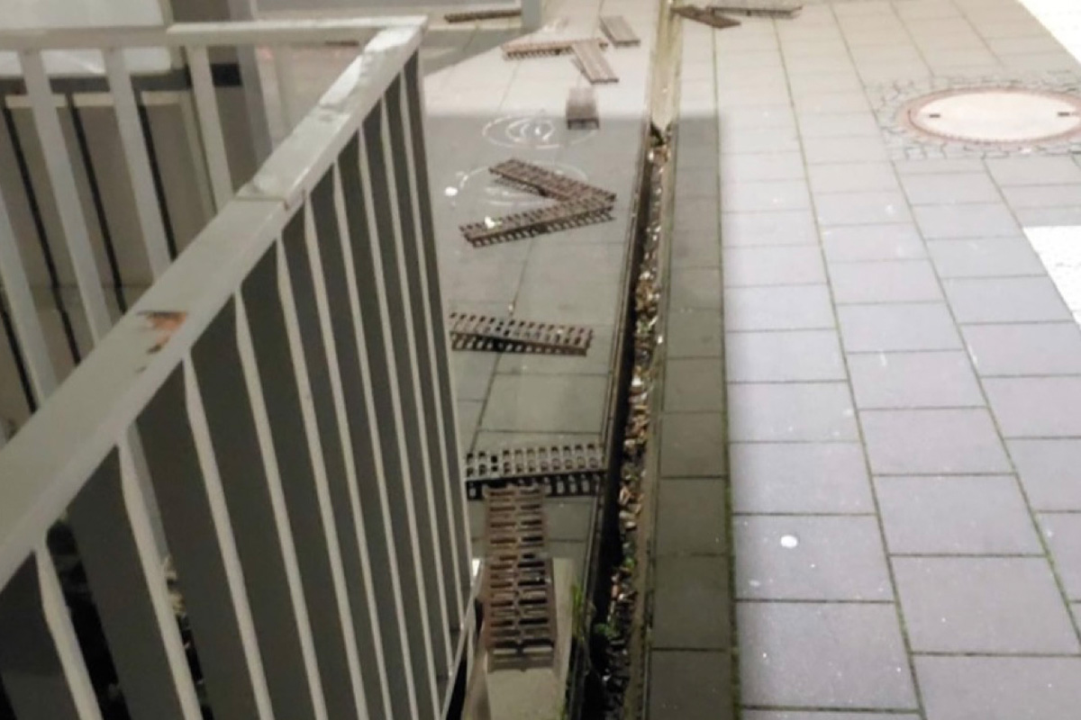 Oberhausen NW – Betrunkener 18-Jähriger randaliert auf Bahnhof