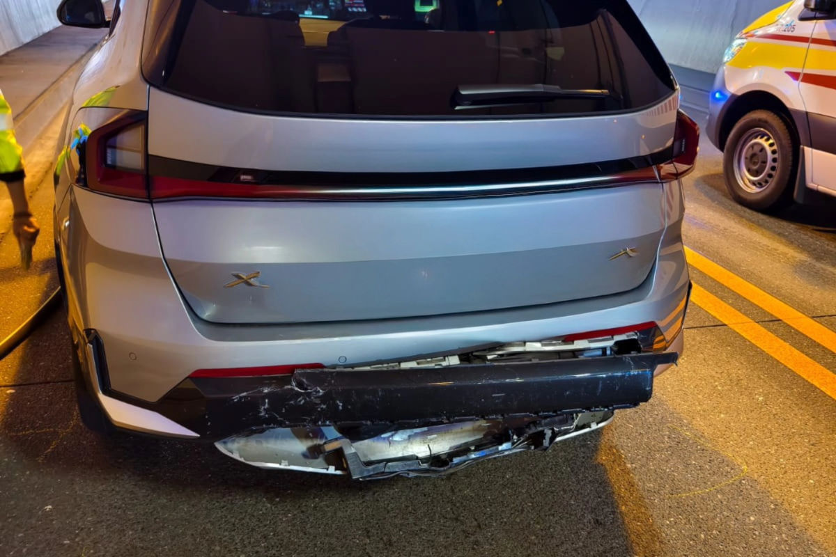 A14 Lochau V – Unfall im Pfändertunnel