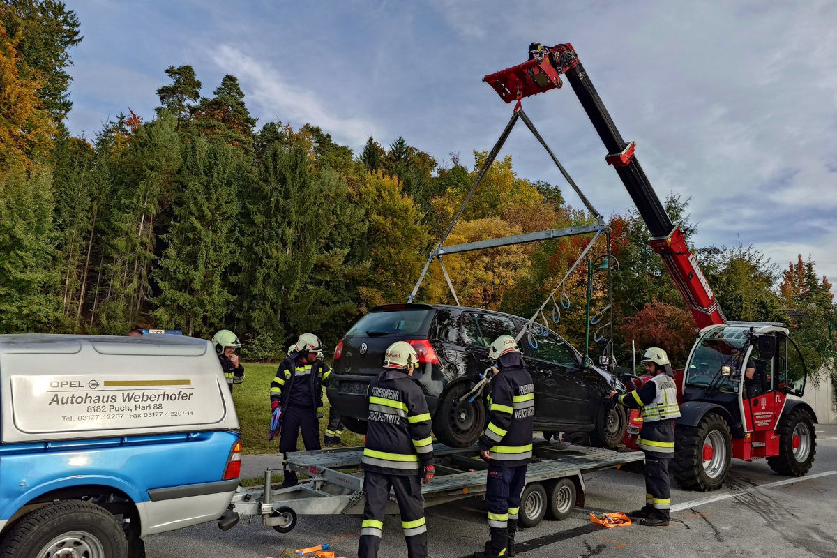 Puch bei Weiz ST – Neun Verletzte bei Unfall