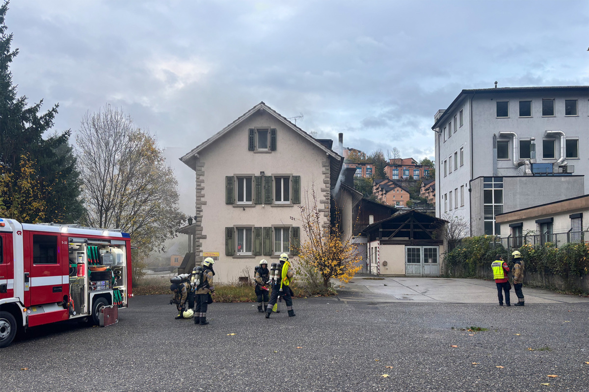 Liestal BL – Feuer in leerer Fabrik