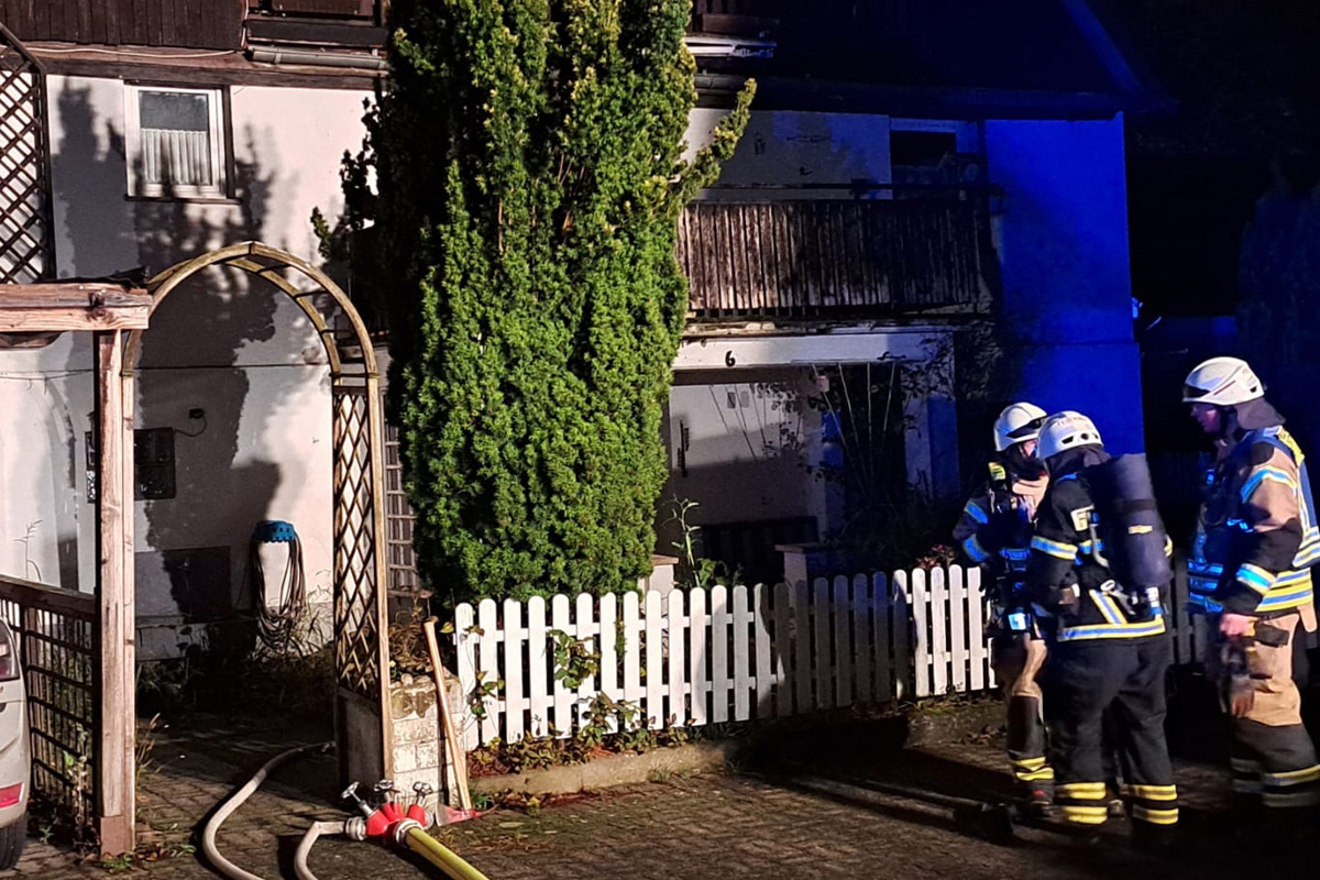 Plettenberg NW – Brand in Mehrfamilienhaus
