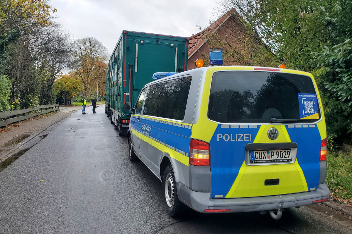 A27 Cuxhaven NI – Verstöße bei Tiertransporten festgestellt