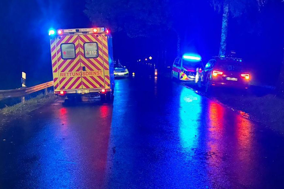 Stade NI – Autofahrer (41) alkoholisiert von Fahrbahn abgekommen