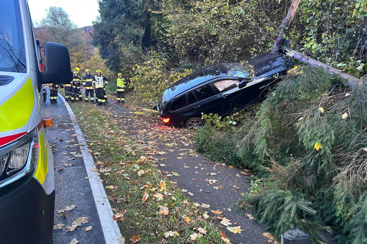 Peggau ST – Zwei Verletzte bei Unfall