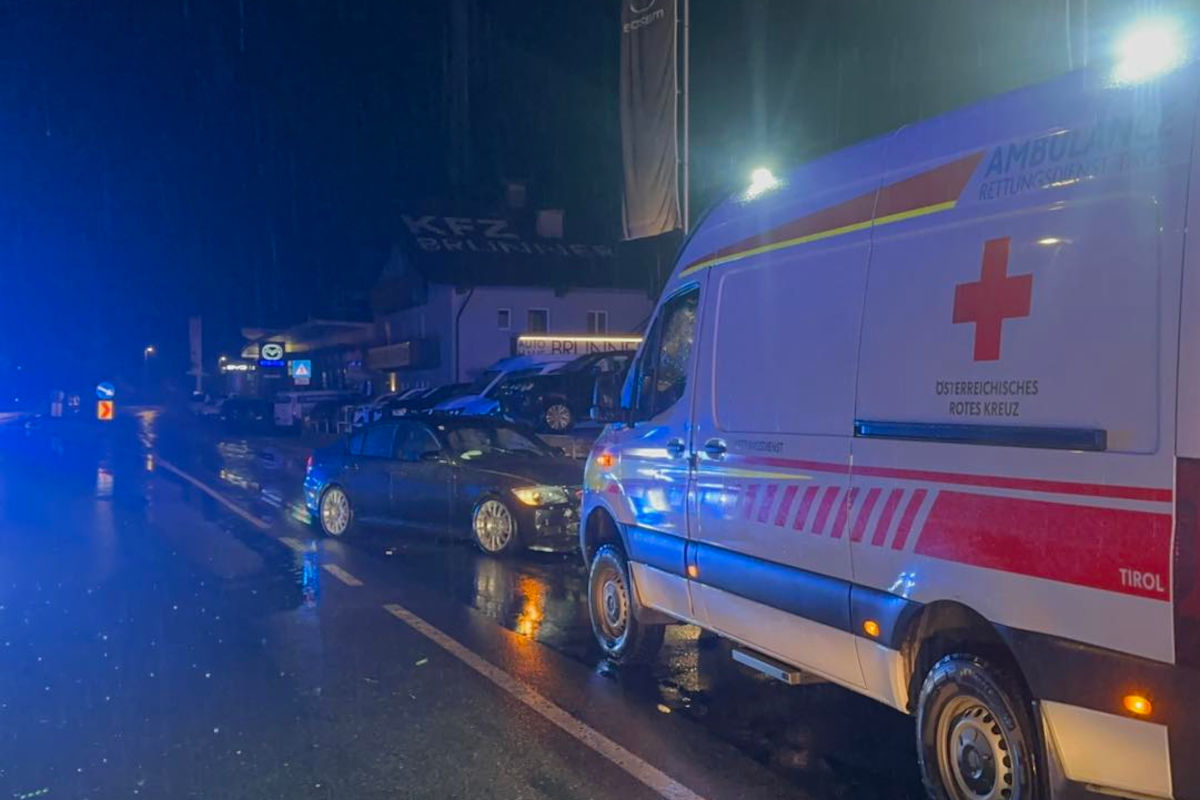 Kirchbichl T – Unfall nach Geröllabbruch