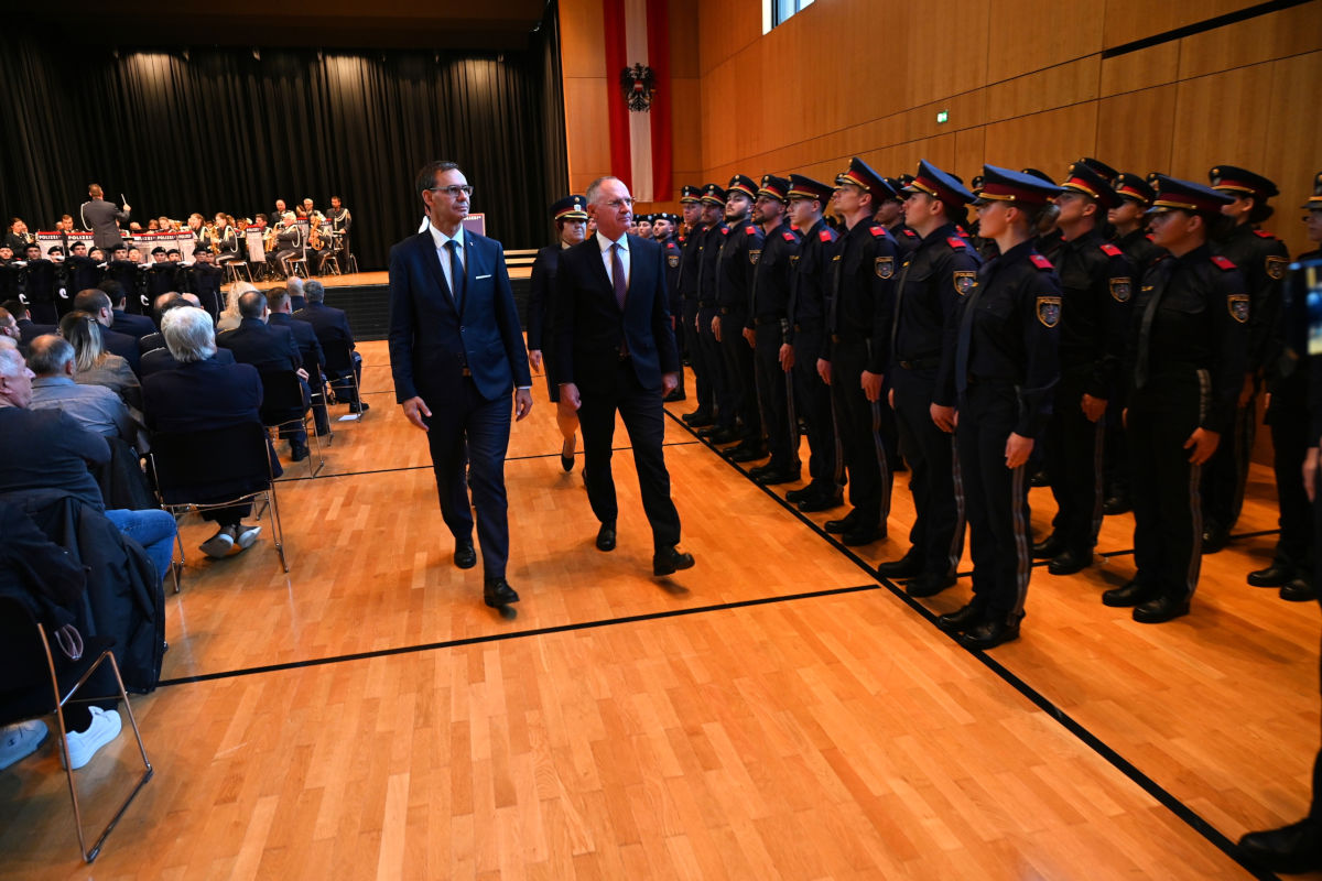 Vorarlberg – Neue Polizistinnen und Polizisten im Dienst