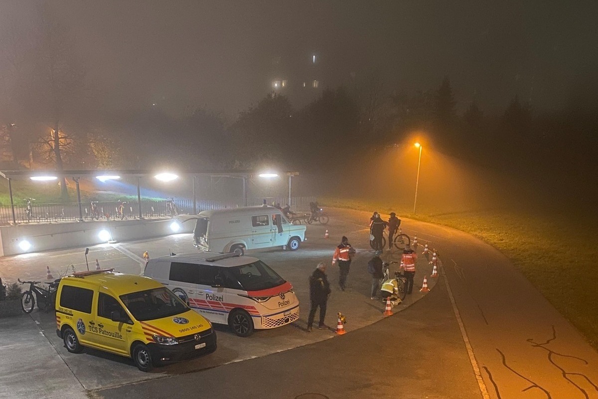 Baar ZG – Polizei sensibilisiert am Tag des Lichts