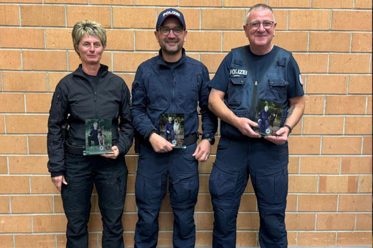 Hundeprüfung in Aesch BL – Baselbieter Polizist gewinnt mit Polizeihund Ace