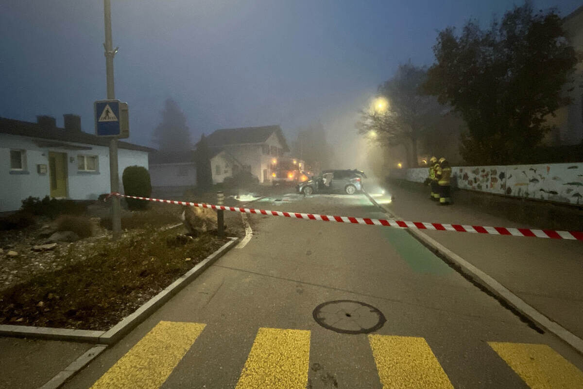 Lohn-Ammannsegg SO – Auto überschlägt sich bei Unfall