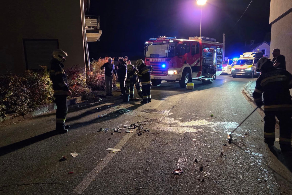 Ferlach K – Junge Frau bei Unfall verletzt