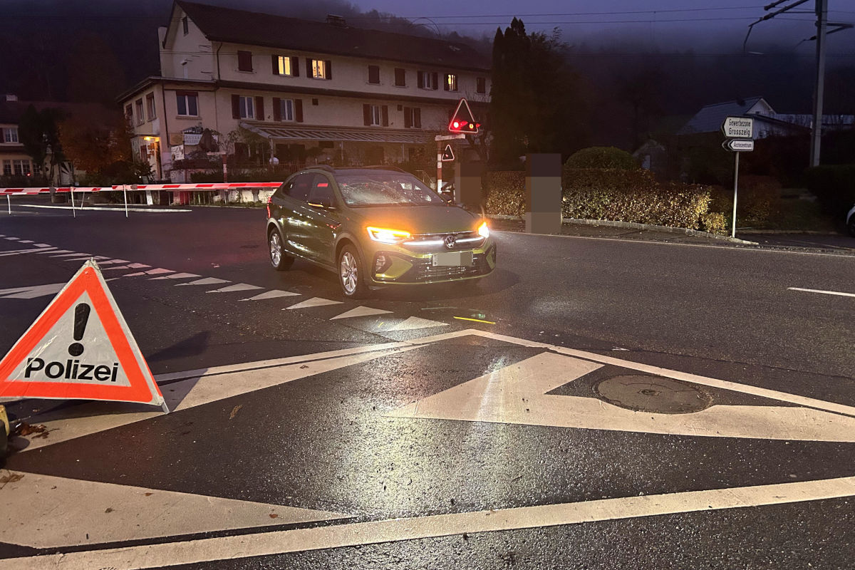 Würenlos AG – Schwerer Unfall zwischen Auto und Velo