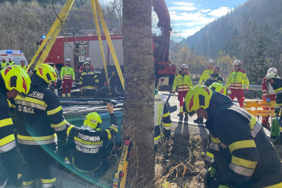 Fochnitz ST – Unfall wegen gesundheitlicher Probleme 