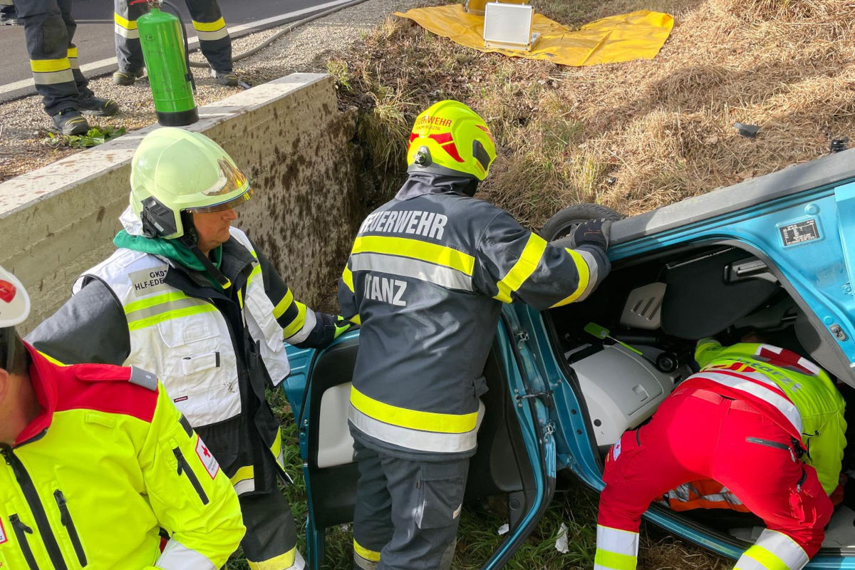 Fochnitz ST – Unfall wegen gesundheitlicher Probleme 