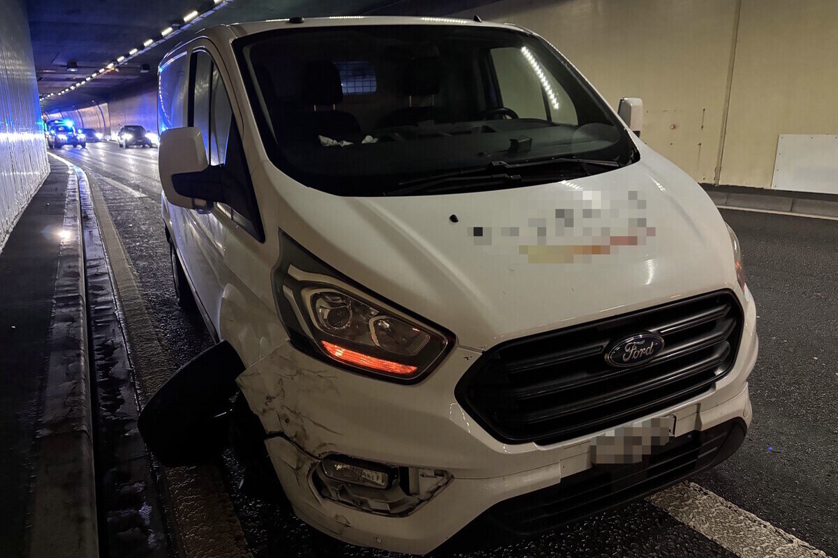 St.Gallen – Unfall im Rosenbergtunnel sorgt für Rückstau