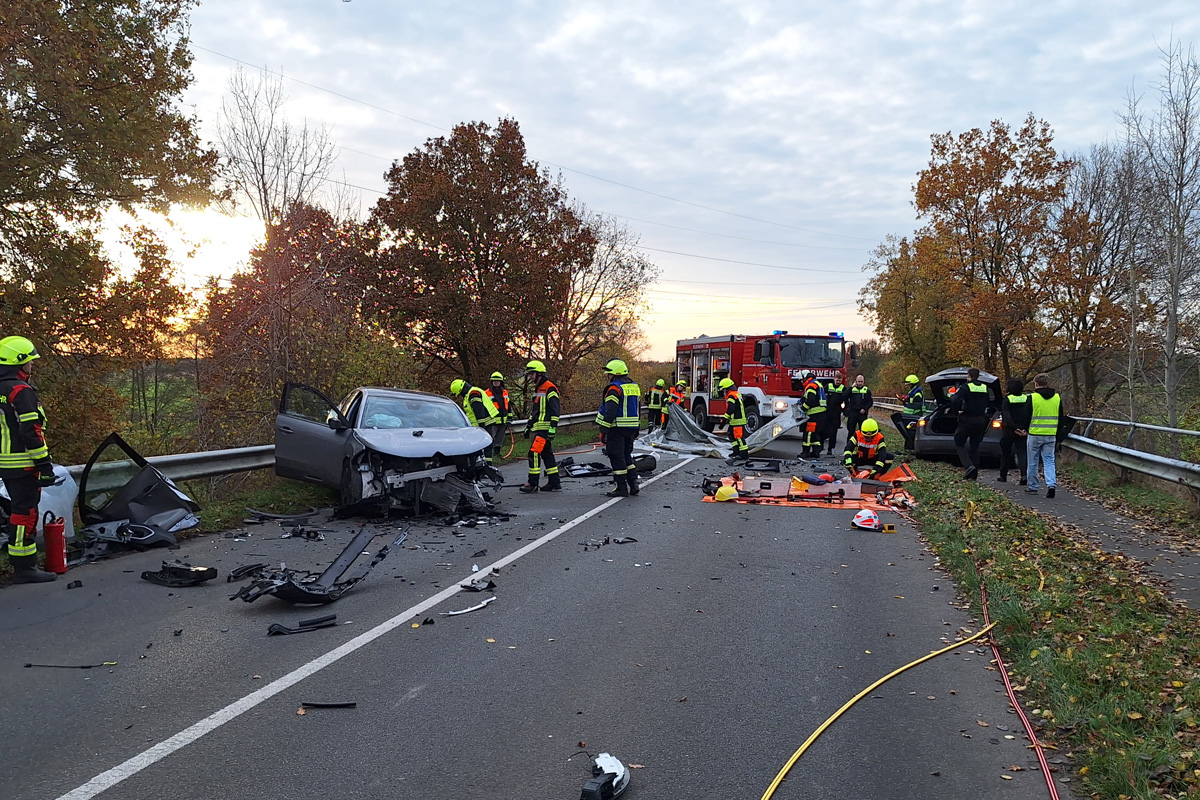 Sottrum NI – Ein Schwerverletzter nach Unfall beim Überholvorgang