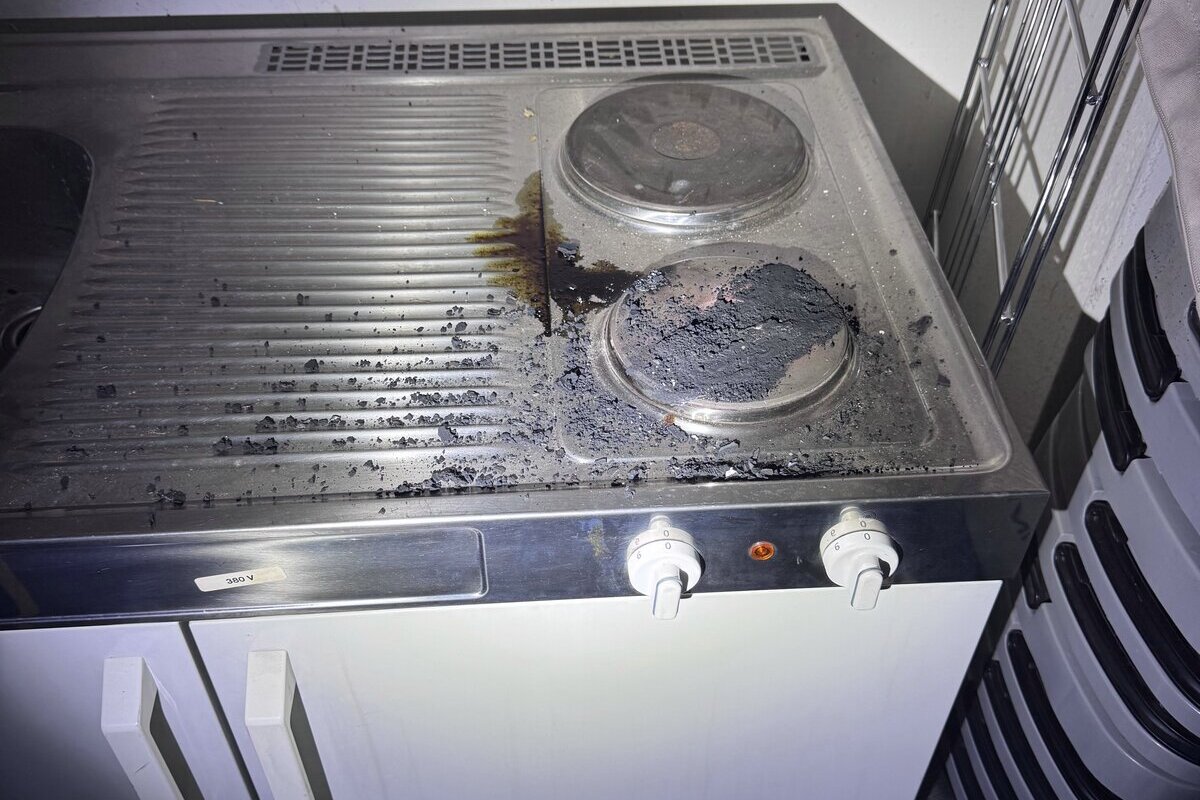 St.Gallen – Pneu auf Herdplatte sorgt für Rauch