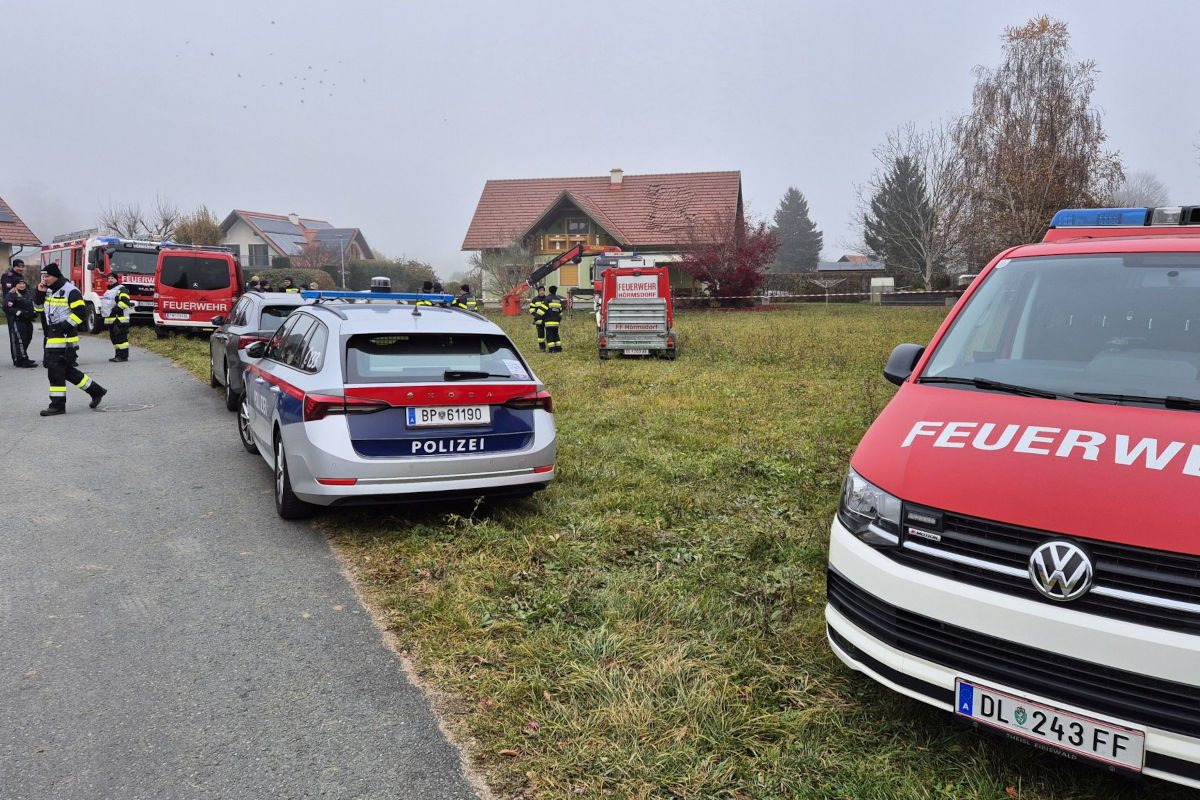 Eibiswald ST – 20-Jähriger verursacht Explosion in Einfamilienhaus