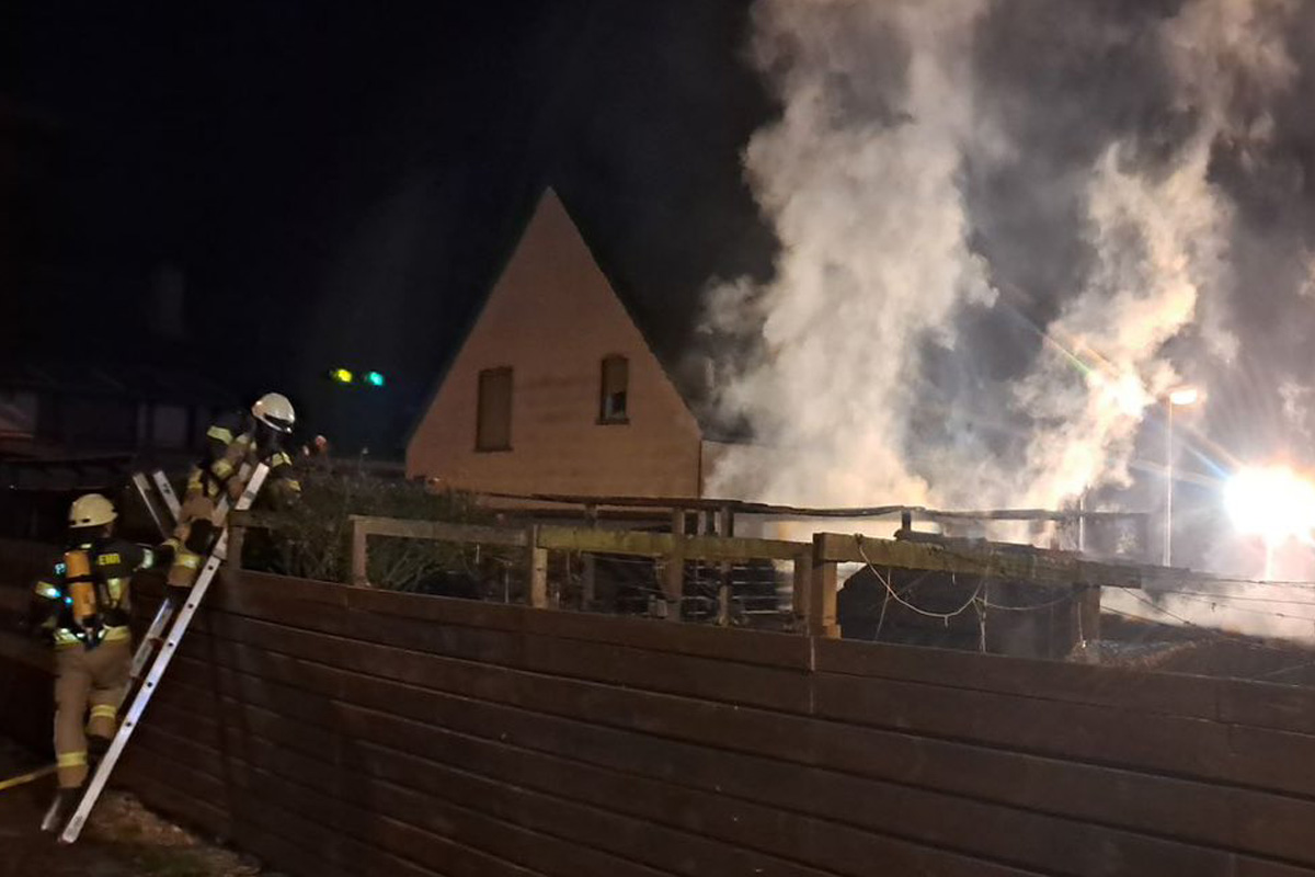 Kusel RP – Ein Schwerverletzter nach Brand – Gasflaschen explodieren