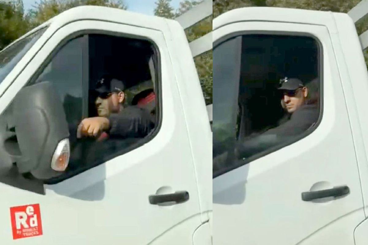 Gelsenkirchen NW – Fahndung: Unbekannter wirft auf A2 Messer auf Pkw