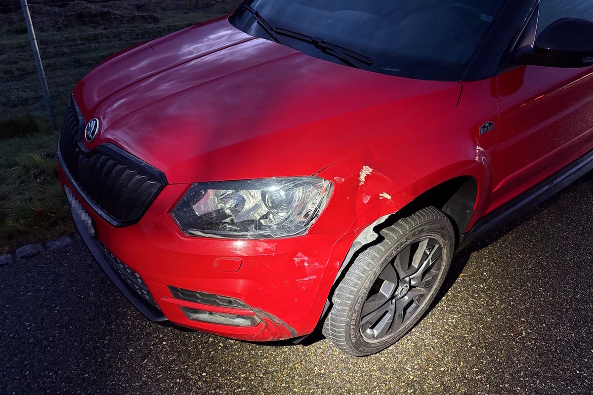 A13 Diepoldsau SG – Lieferwagen überschlägt sich bei Unfall